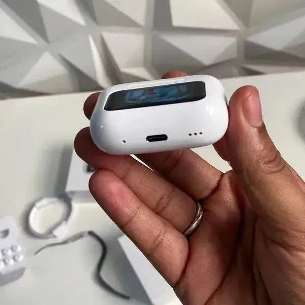 Latest V20 LED  touch screen Earbuds ANC+ENC Noise Cancelling - Premium Quality Stile Gadget